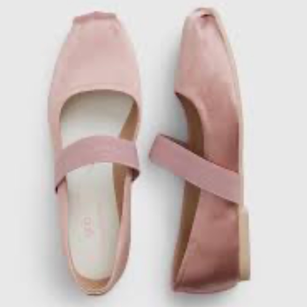 NWOT Gap X LoveShackFancy Satin Ballet Slippers